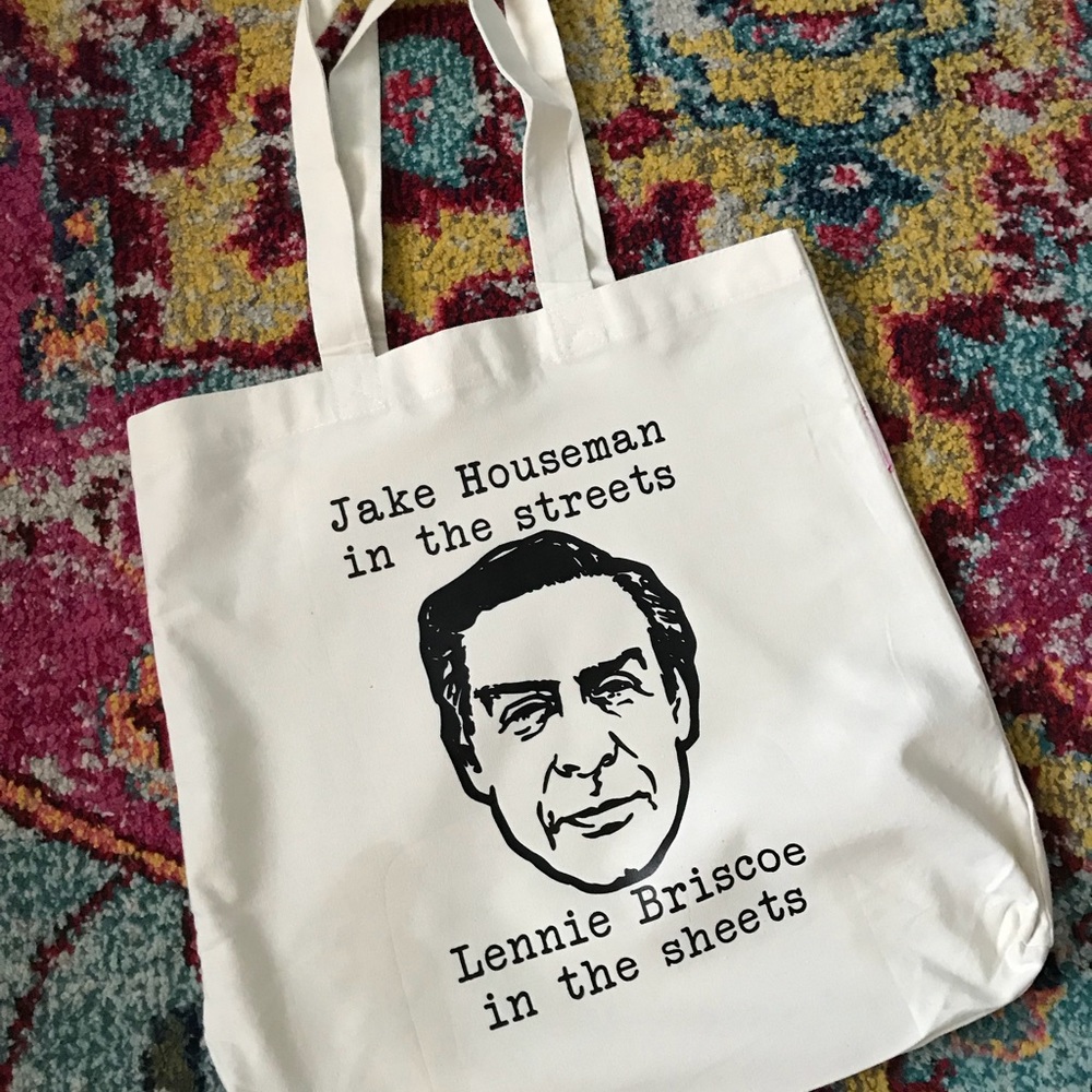 Large Dirty Dancing/Law and Order tote